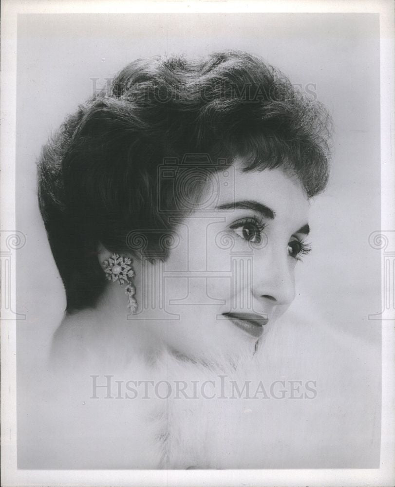 1961 Press Photo Noomi Collier- Laurey- Oklahoma - Historic Images