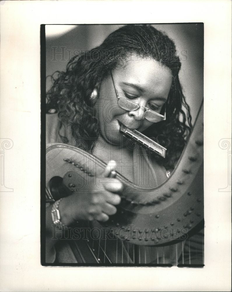 1989 Press Photo Barbara-Rose Collins Detroit Music - Historic Images