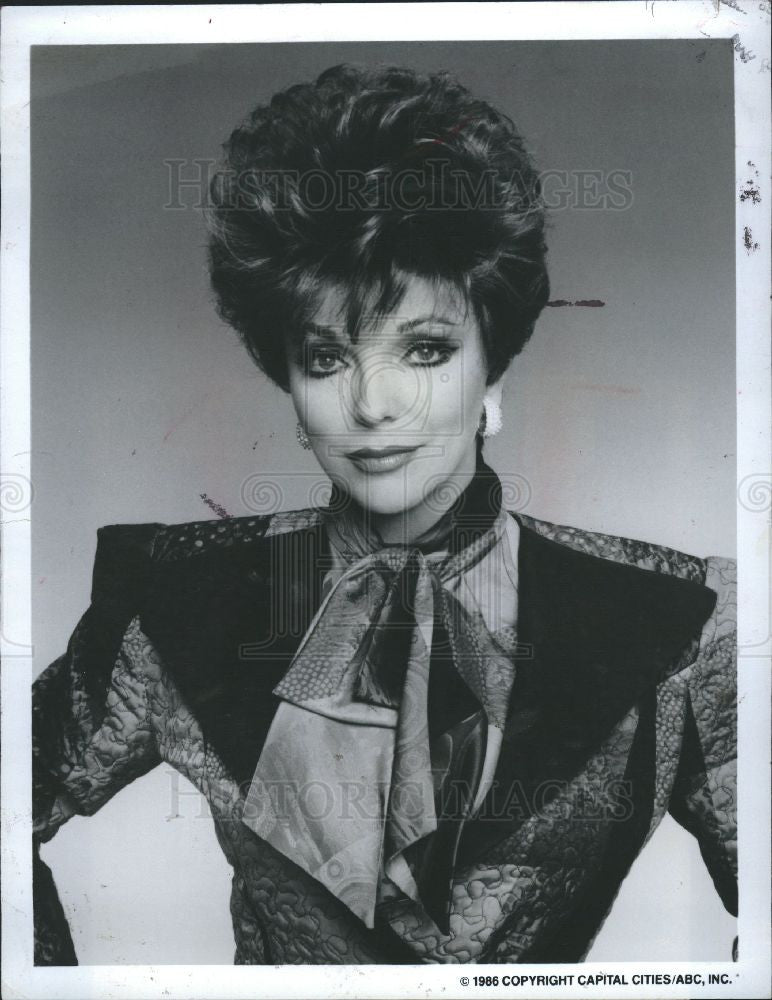 1988 Press Photo Joan Collins, Westin Hotel - Historic Images