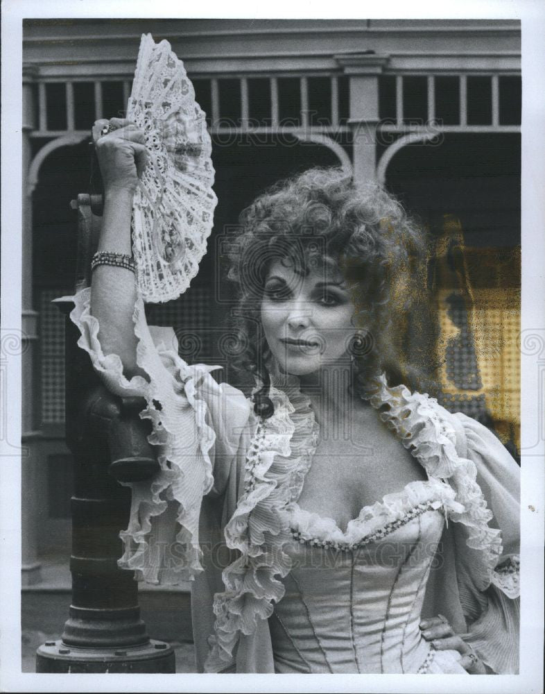 Press Photo Joan Collins Dyansty ABC - Historic Images