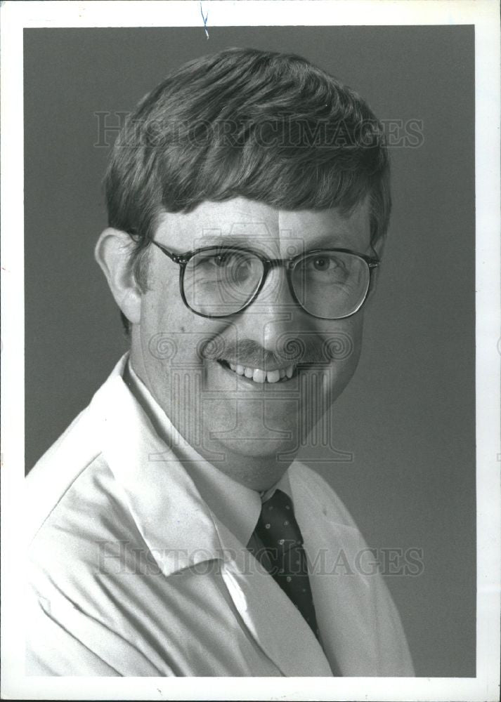 1992 Press Photo Francis Sellers Collins geneticist - Historic Images