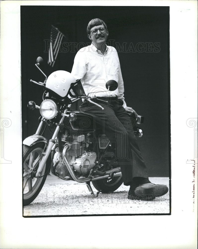 1990 Press Photo Francis Collins American physician - Historic Images