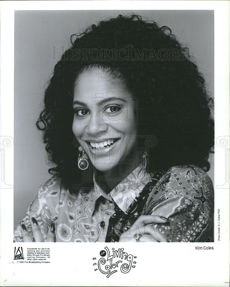 1990 Press Photo Kim Coles comedy  In Living Color - Historic Images