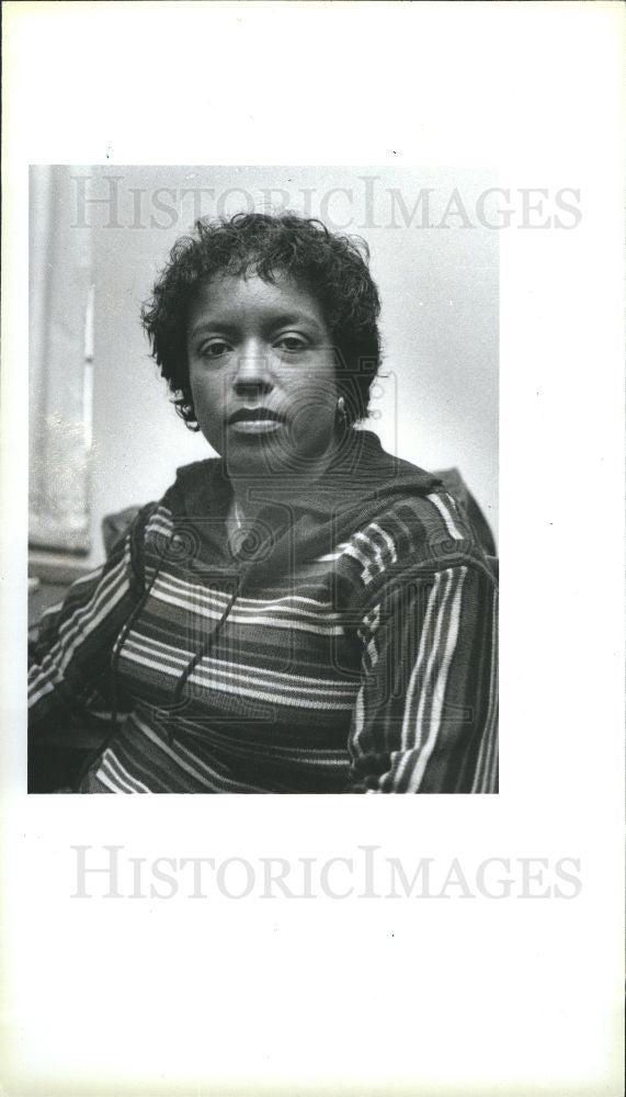 1986 Press Photo Patricia Coleman robbery victim - Historic Images