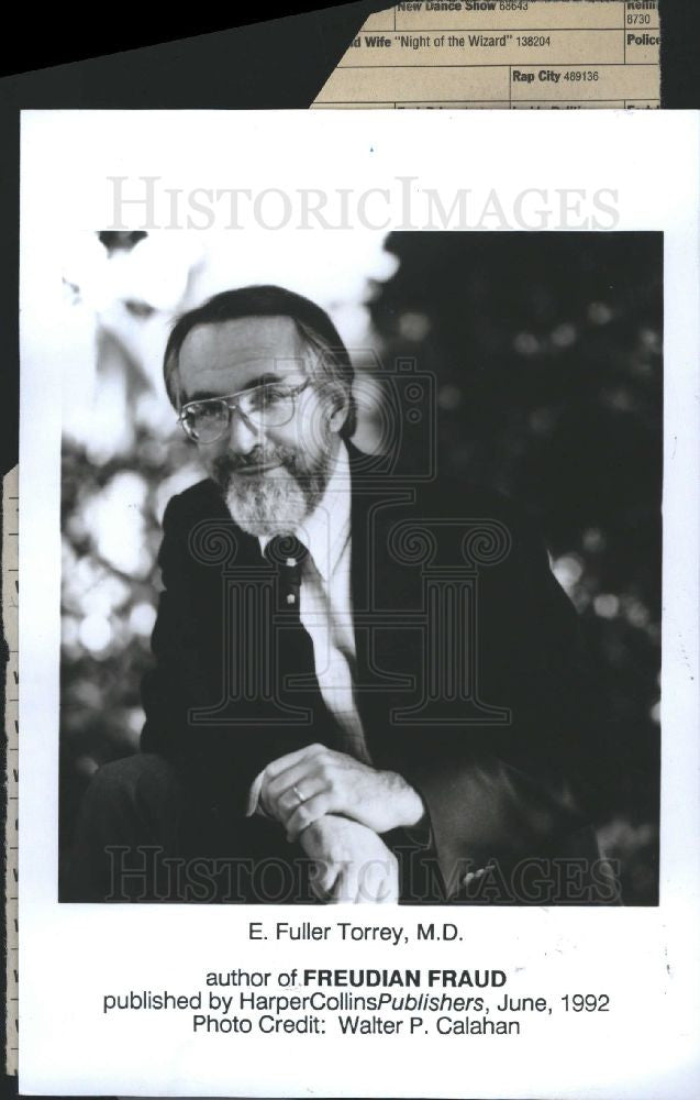 1994 Press Photo Fuller Torrey psychiatrist researcher - Historic Images