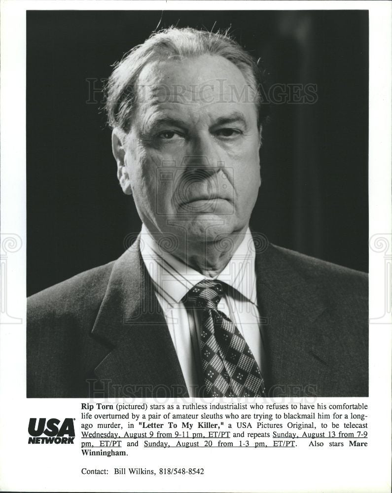 Press Photo Rip Torn Actor Producer Director - Historic Images