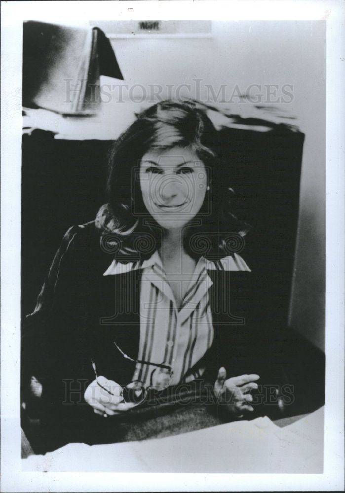 1992 Press Photo Nina Totenberg NPR radio supreme court - Historic Images