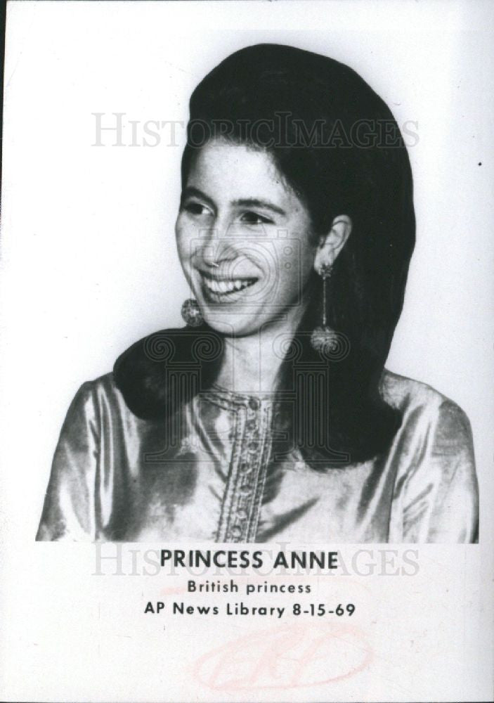 1969 Press Photo princess anne britain - Historic Images