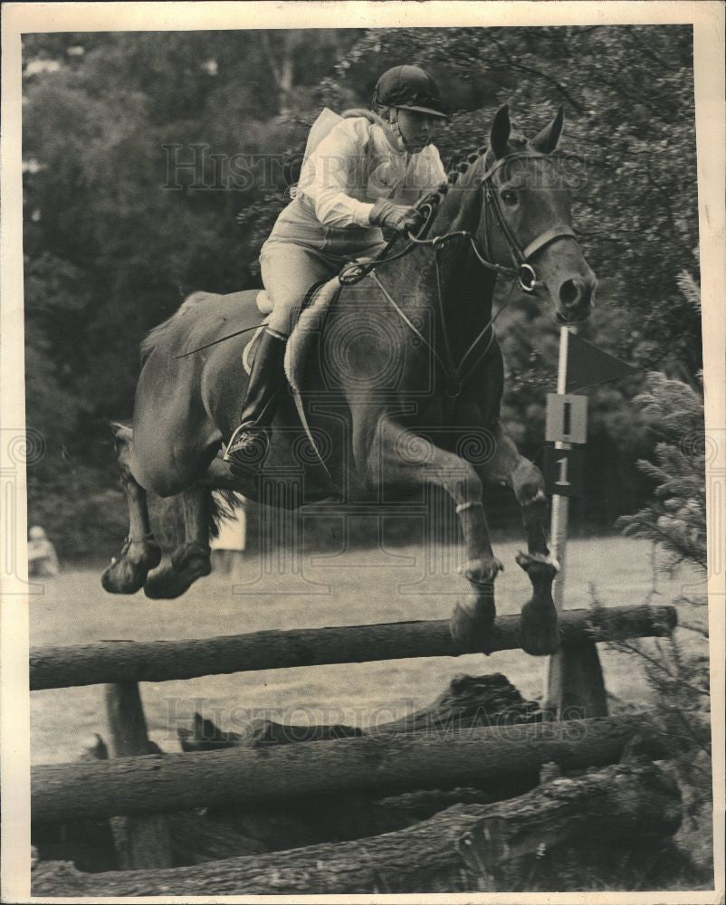 1969 Press Photo Princess Anne Horse Doublet Trials - Historic Images