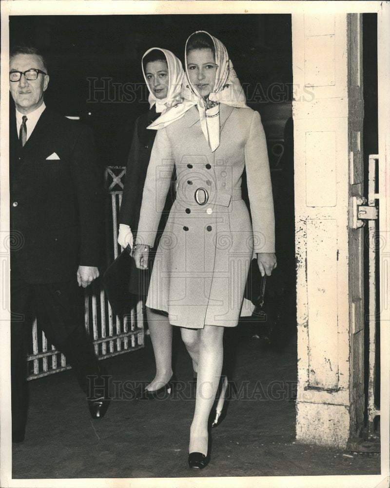 1969 Press Photo Princess Anne Kings Cross London - Historic Images
