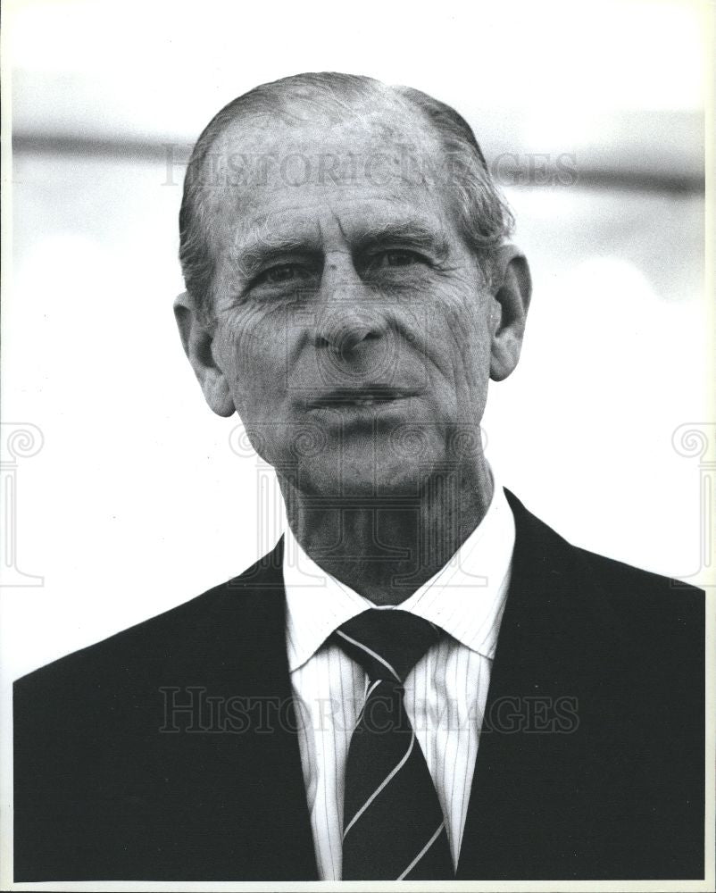 1990 Press Photo Prince Phillip British royal family - Historic Images
