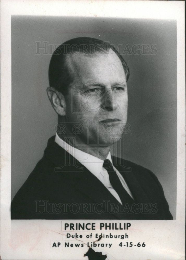 1966 Press Photo Prince Phillip Edinburgh Duke - Historic Images