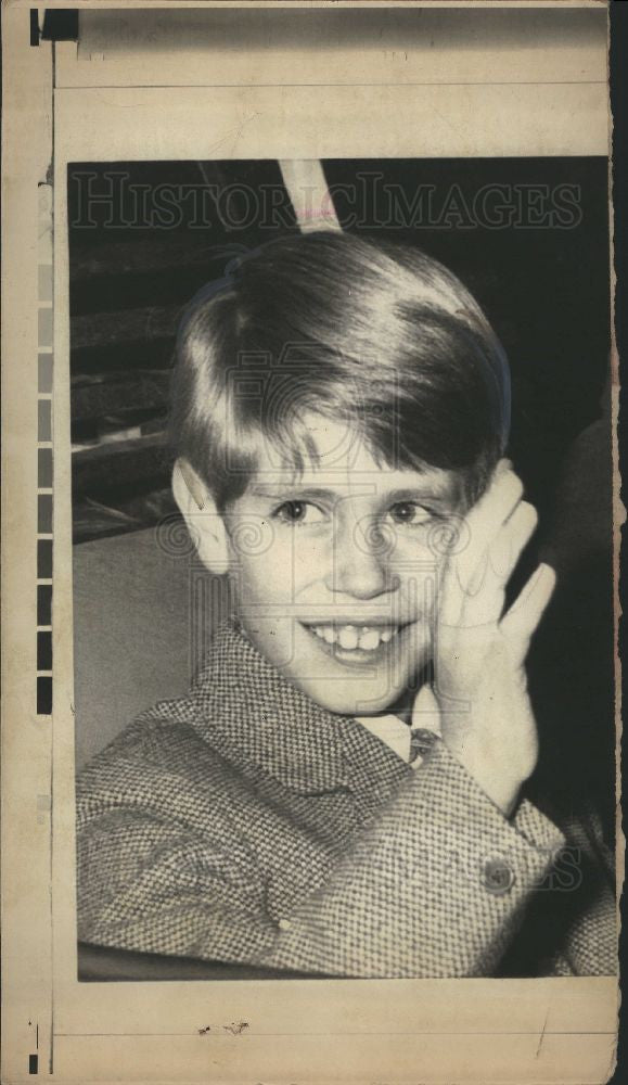 1973 Press Photo Britain's Prince Edward - appendicitis - Historic Images