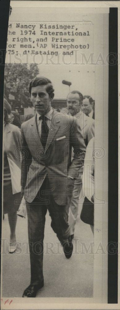 1975 Press Photo Prince Charles - Historic Images