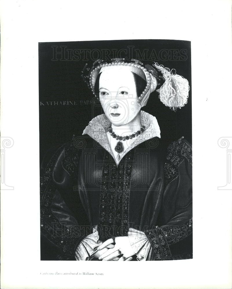 1992 Press Photo Catherine Parr - Historic Images