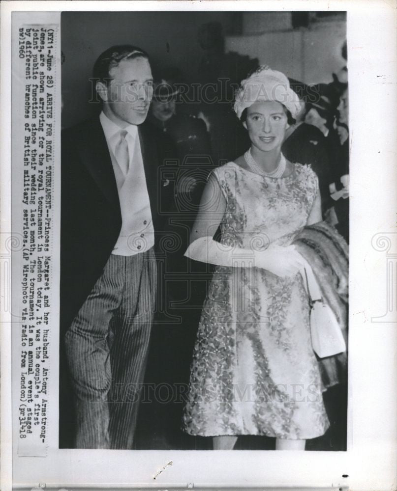 1960 Press Photo Princess Margaret Countess Snowdon - Historic Images