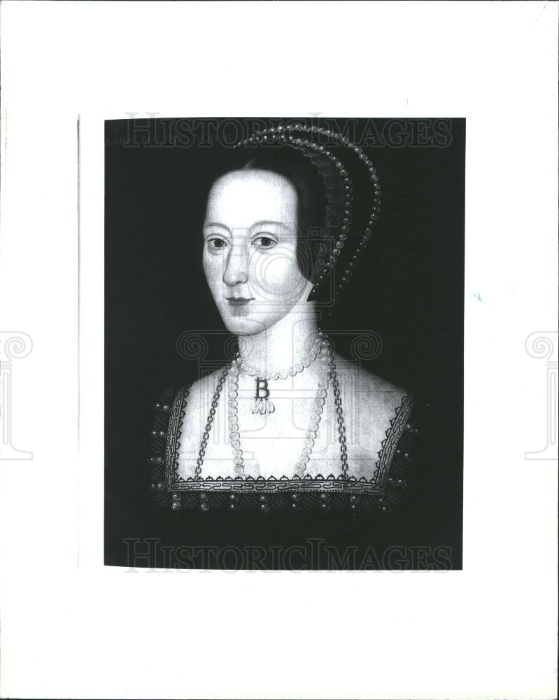 1992 Press Photo Anne Boleyn - Historic Images