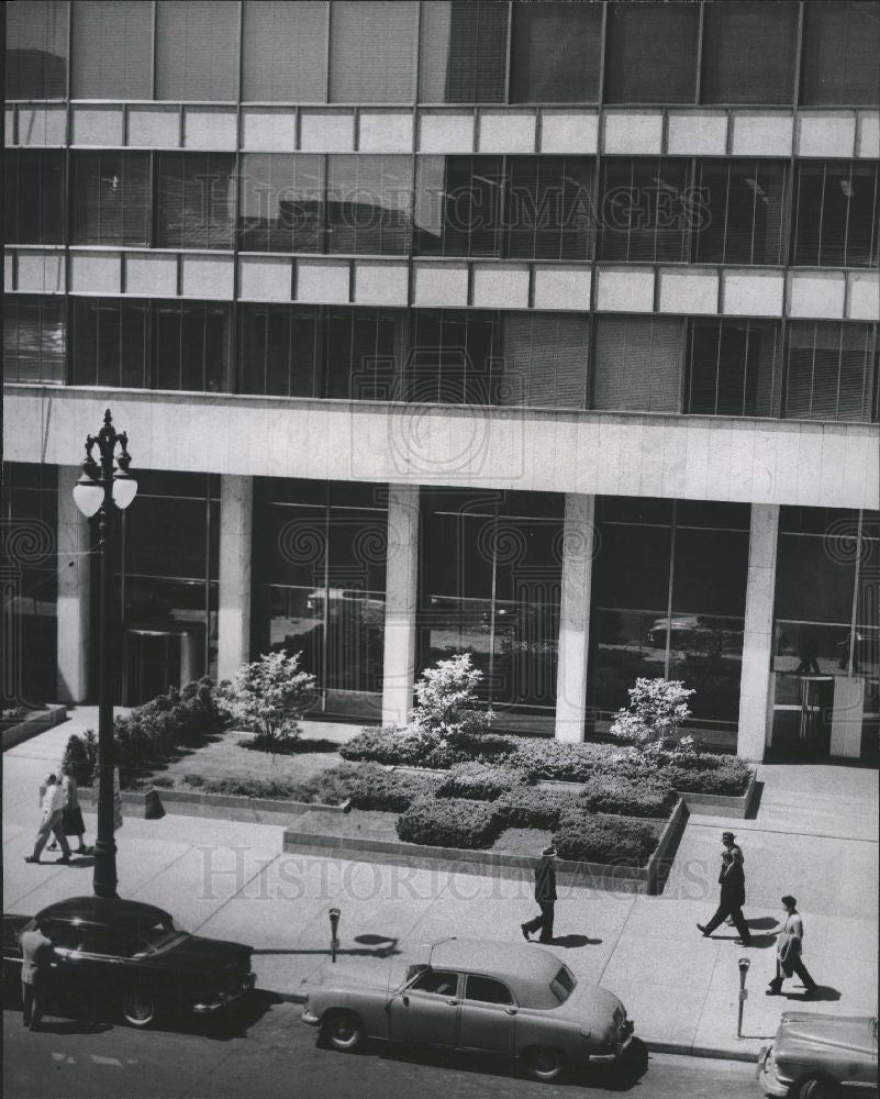 1955 Press Photo BUILDING - Historic Images