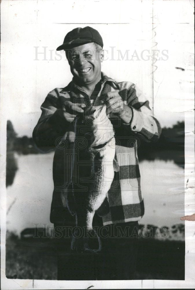 1954 Press Photo Fish Largemouth Bass - Historic Images