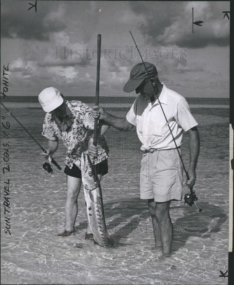 1957 Press Photo Barracuda Fish - Historic Images