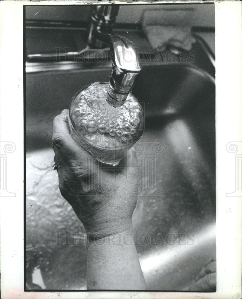 1991 Press Photo Water Shortage Michigan - Historic Images