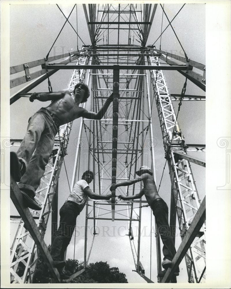 1979 Press Photo Ferris wheel - Historic Images