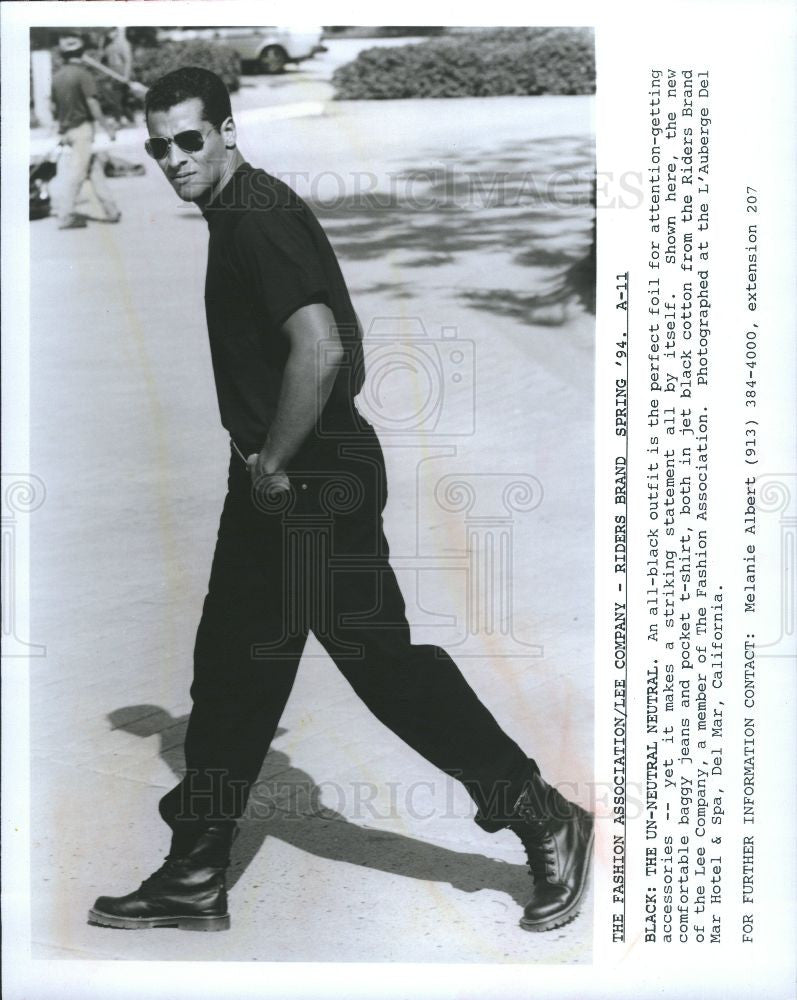 1994 Press Photo Lee Jeans, Fahion - Historic Images