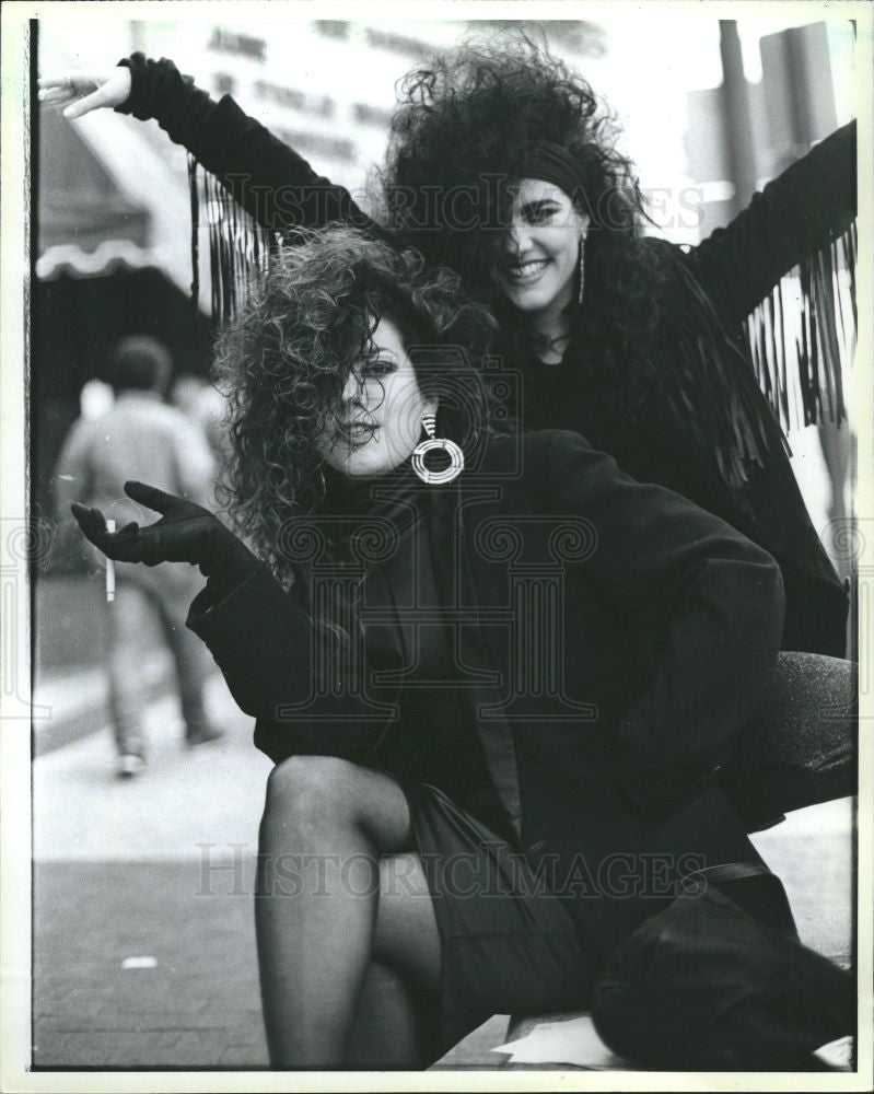 1986 Press Photo ROCHESTER TWINS LESLIE NANCY PATERRA - Historic Images