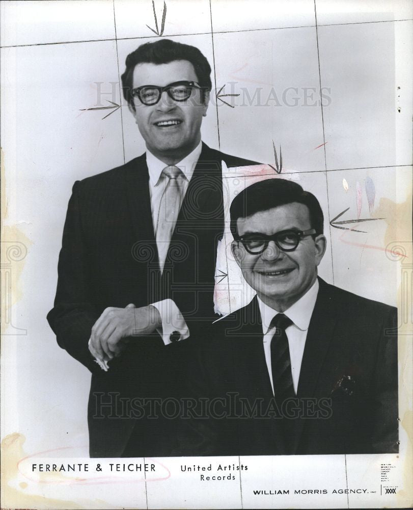 1970 Press Photo Ferrante & Teicher Piano Players - Historic Images