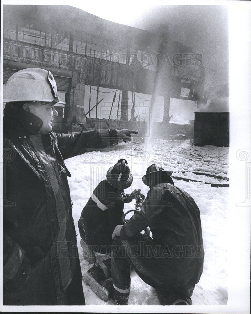 1978 Press Photo Fire - Historic Images