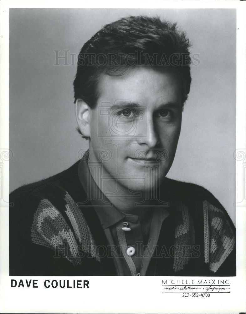 1991 Press Photo Dave Coulier Full House TV Actor - Historic Images