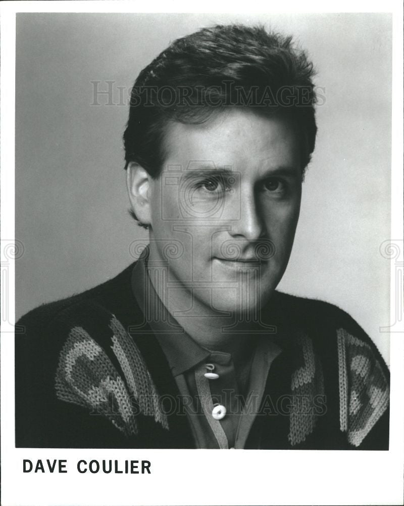 2001 Press Photo DAVE COULIER American stand-up comedia - Historic Images