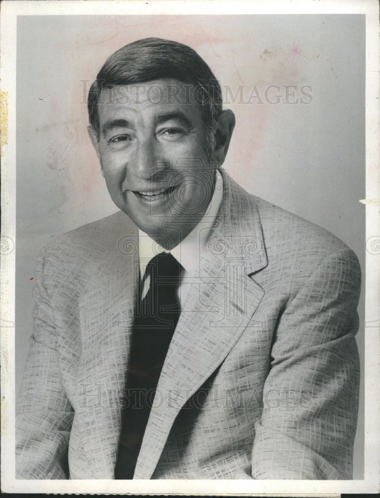 1979 Press Photo Howard Cosell American journalist - Historic Images