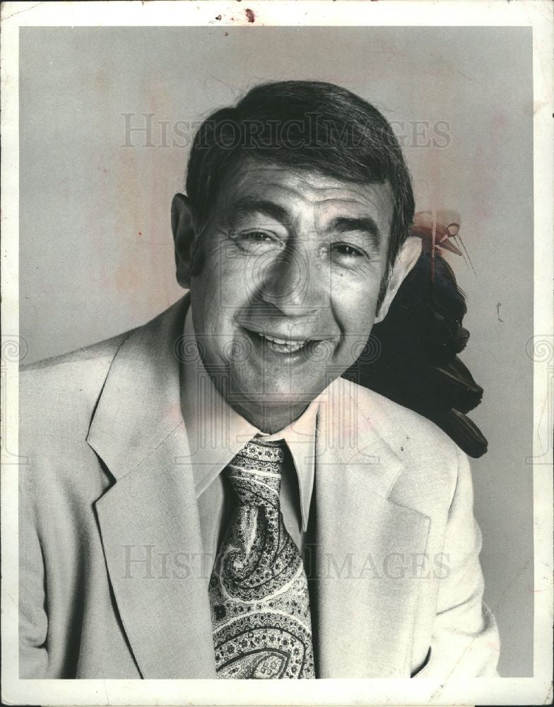 1978 Press Photo Howard Cosell Sports Journalist - Historic Images