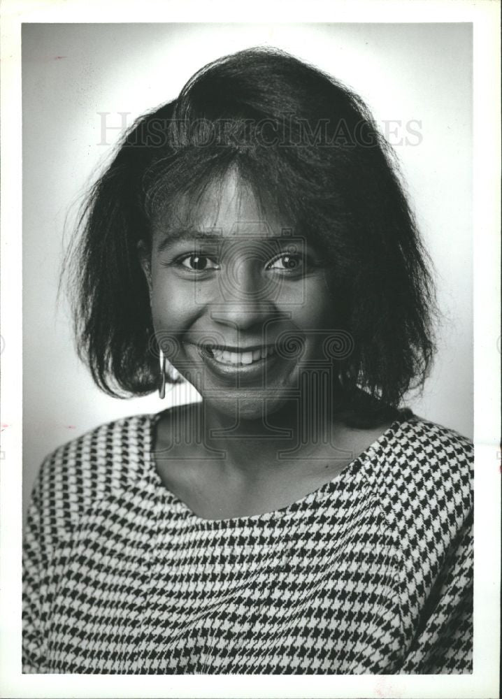1988 Press Photo Natalie Cosby Co-Host - Historic Images