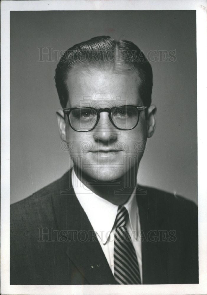 1967 Press Photo Frank Couzens  Jr. Vice President - Historic Images