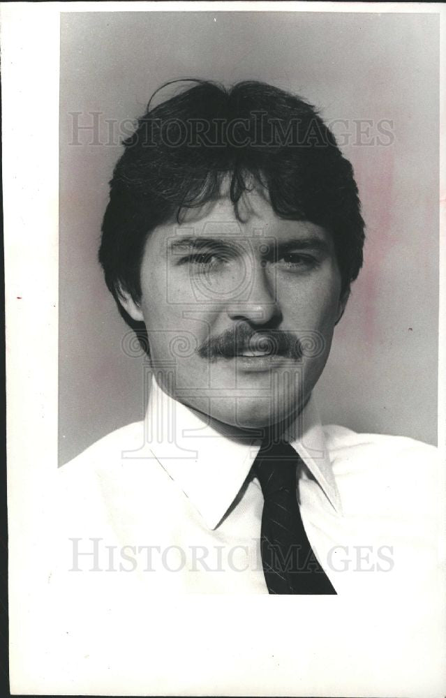 Press Photo Colin Covert Detroit Free Press Writer - Historic Images