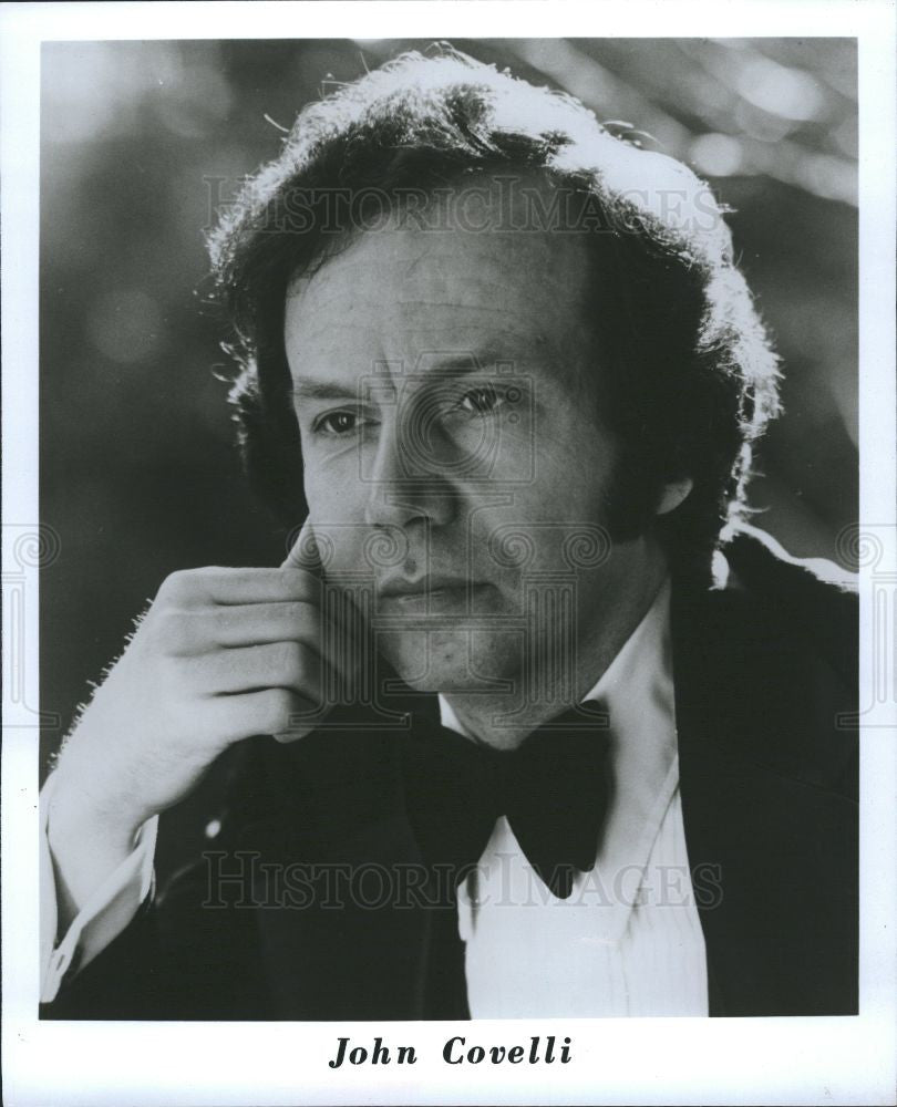 Press Photo John Covelli conductor pianist - Historic Images