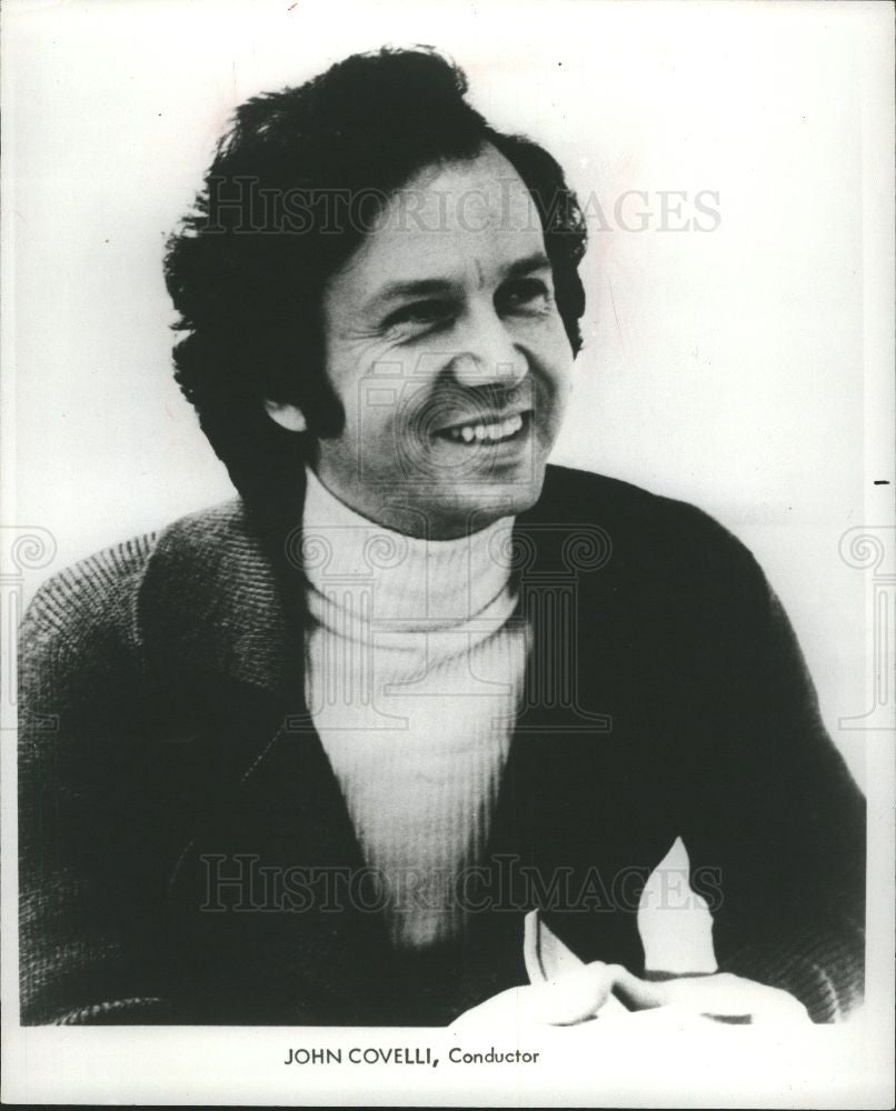 1983 Press Photo JOHN COVELLI music pianist - Historic Images