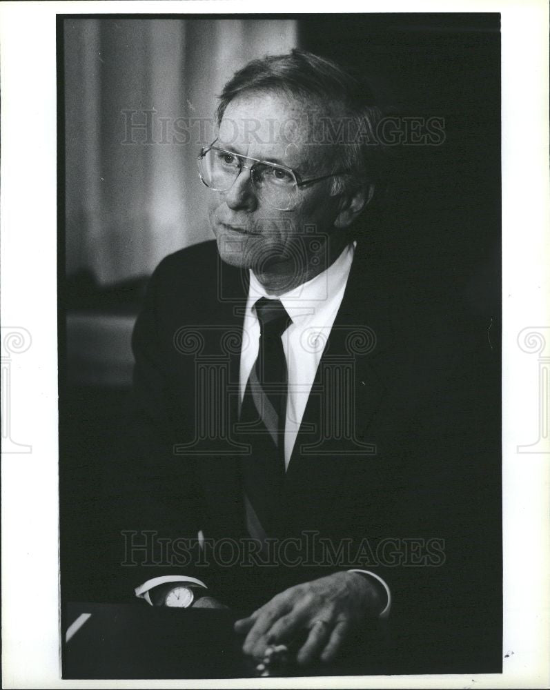 Press Photo Paul Coverdell Senator - Historic Images