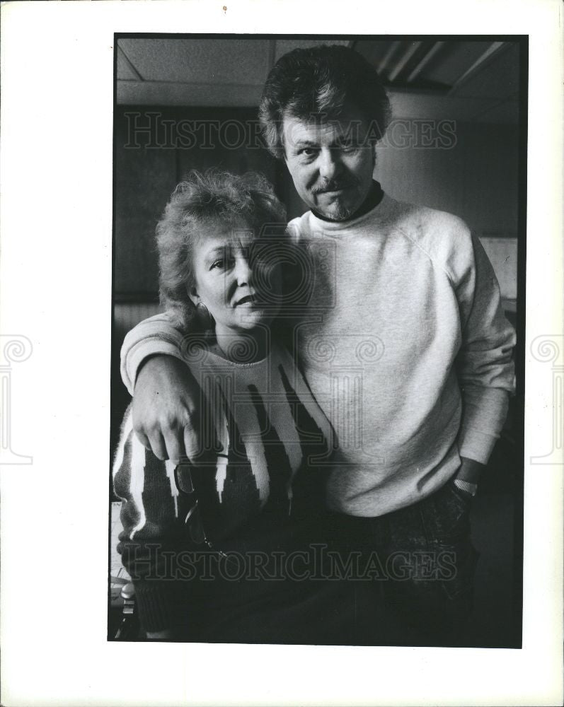 1989 Press Photo Tom Markovitz Sigrun Scheffel Ypsilant - Historic Images