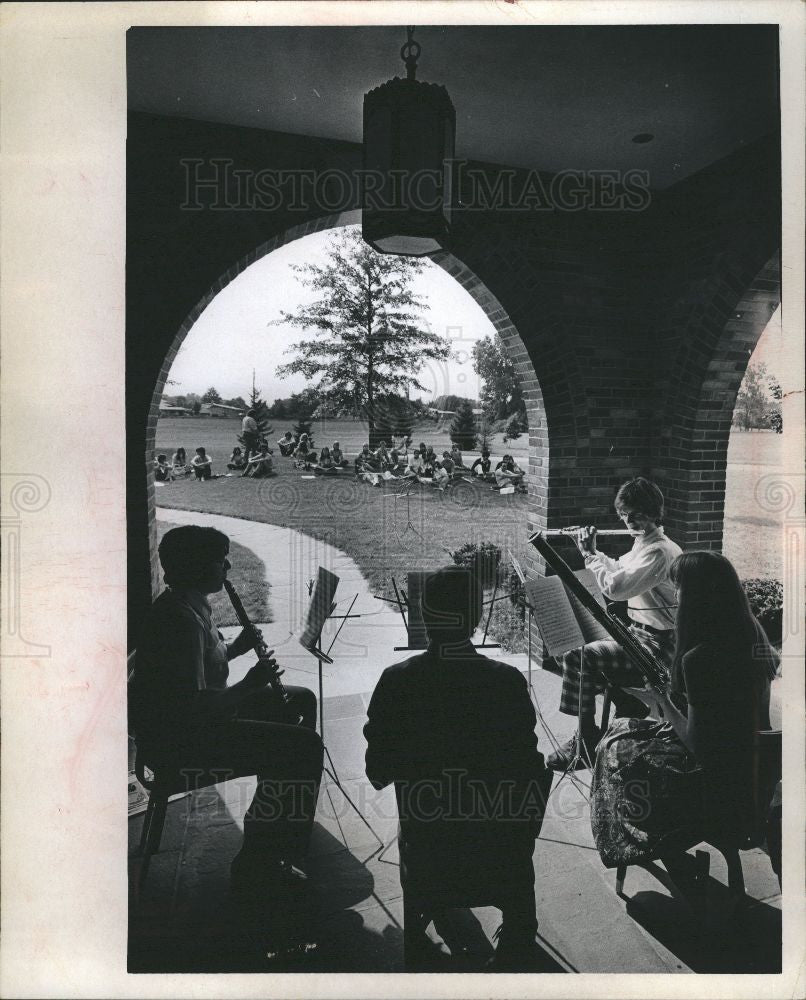 1973 Press Photo Duns Scotus College Southfield U.S - Historic Images