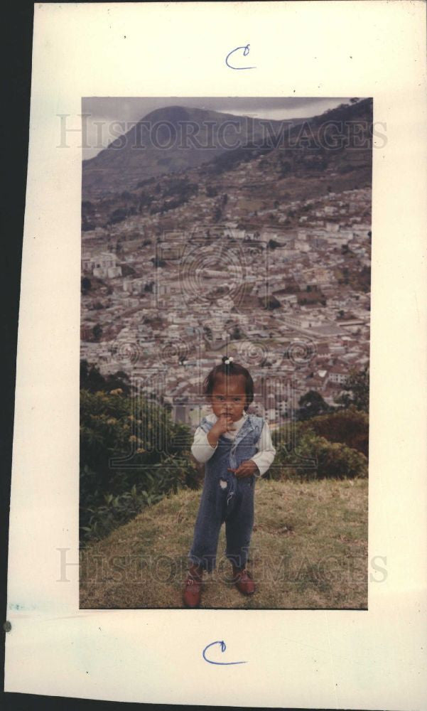 1991 Press Photo Ecuador republic South America - Historic Images