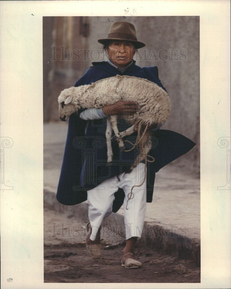 1991 Press Photo Ecuador - Historic Images