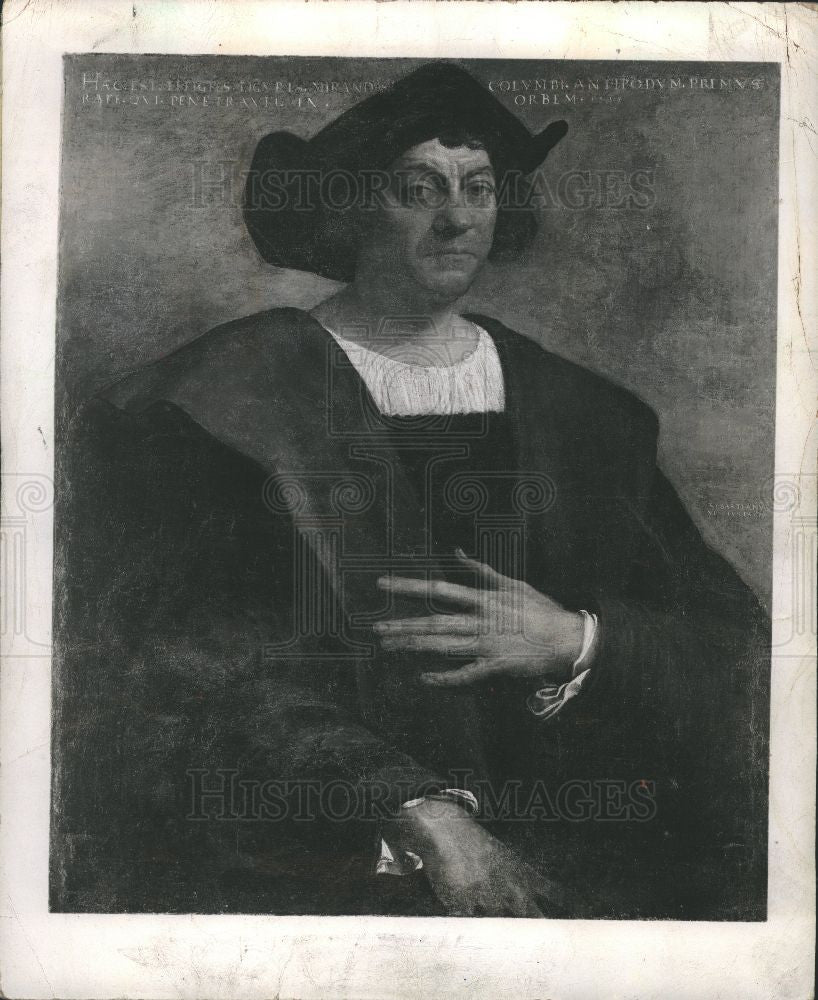 1992 Press Photo Christoper Columbus - Historic Images