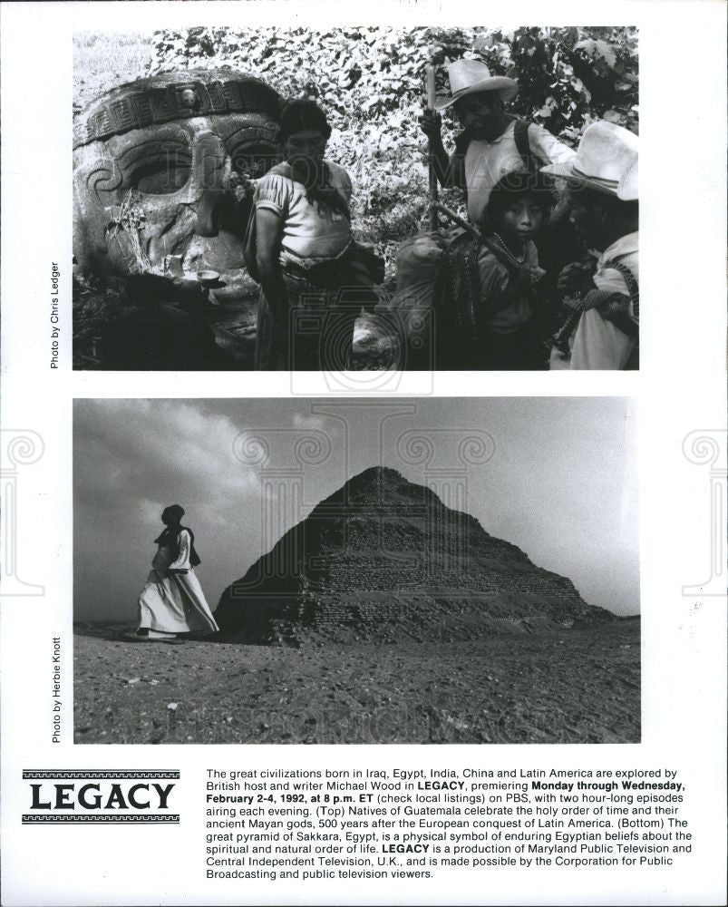 Press Photo Micheal Wood Legacy - Historic Images