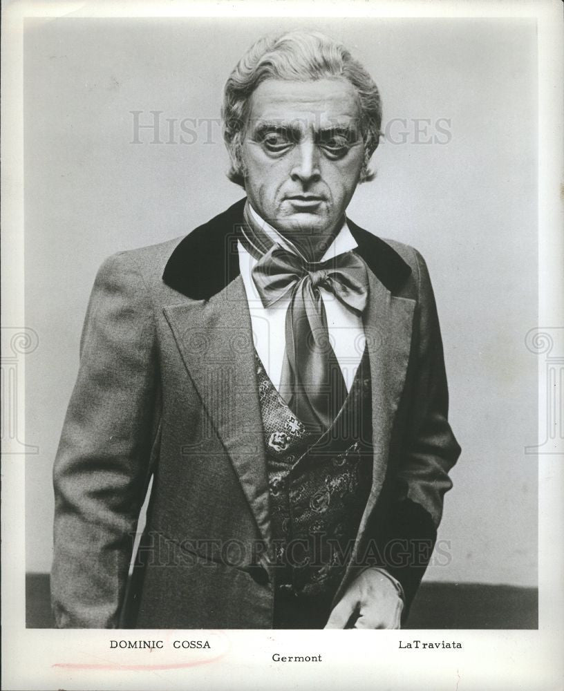 1966 Press Photo Dominic Cossa, operatic lyric baritone - Historic Images