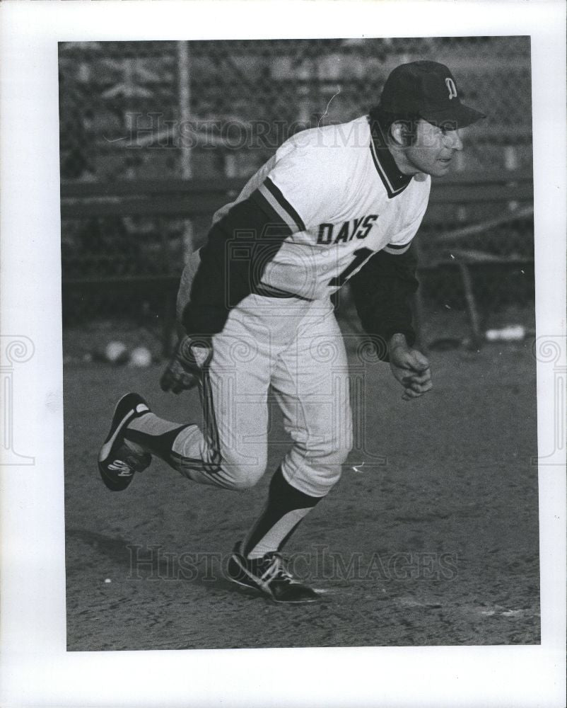 1977 Press Photo Jim Gosger  American Baseball player - Historic Images