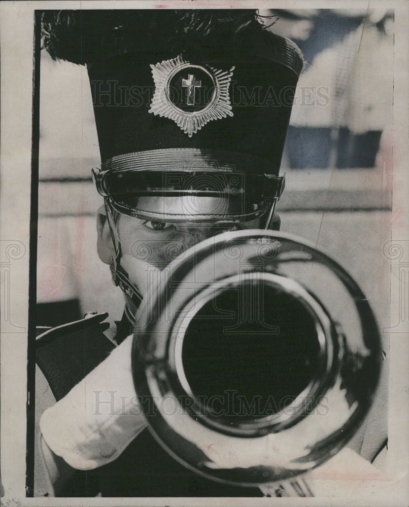 1974 Press Photo Drum and Bugle Corps - Historic Images