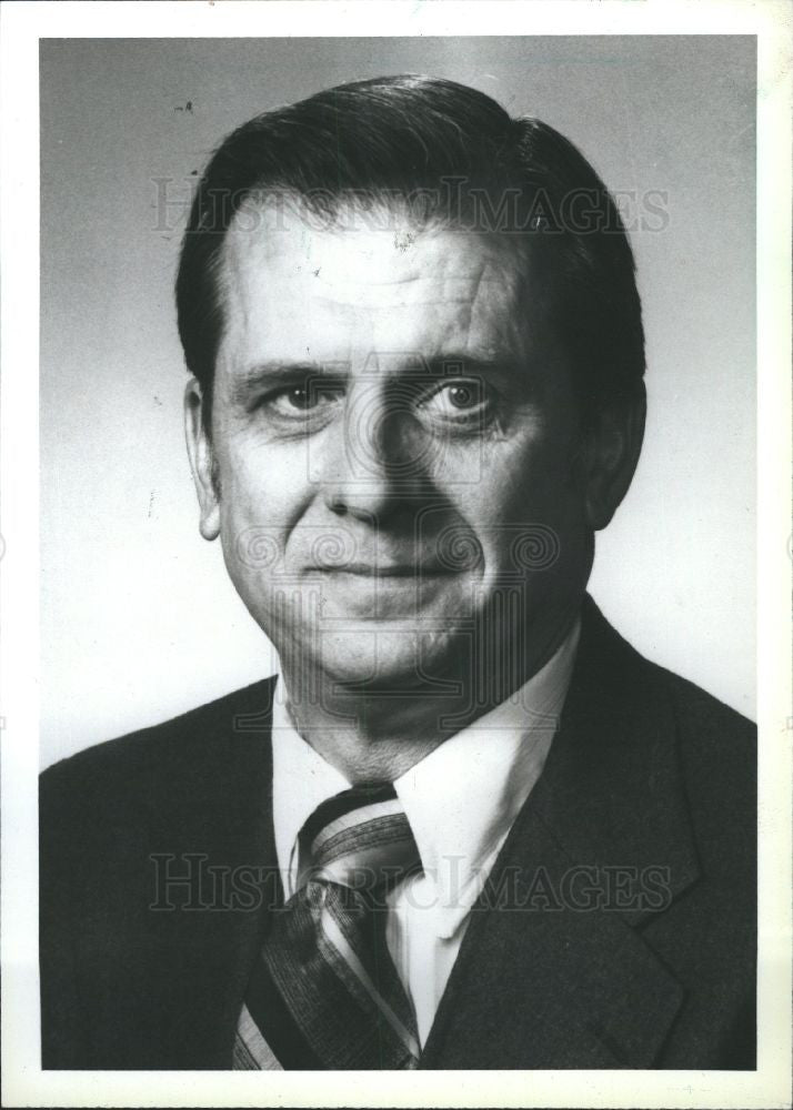 1986 Press Photo Dale Compton retired Ford research - Historic Images
